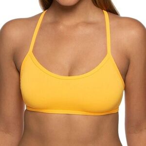 Jolyn Leon2 Bikini Top in Mango